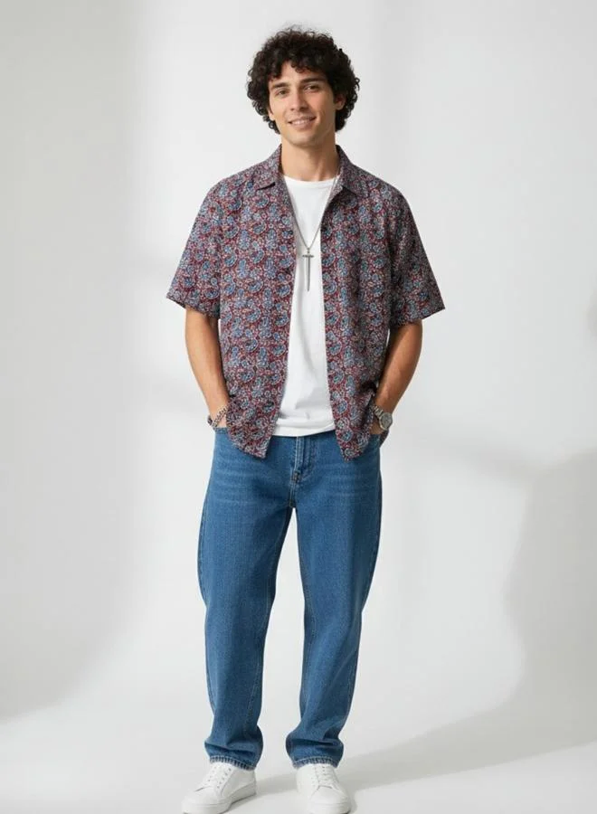 ترولوم Men Classic Graphic Print Casual Shirt