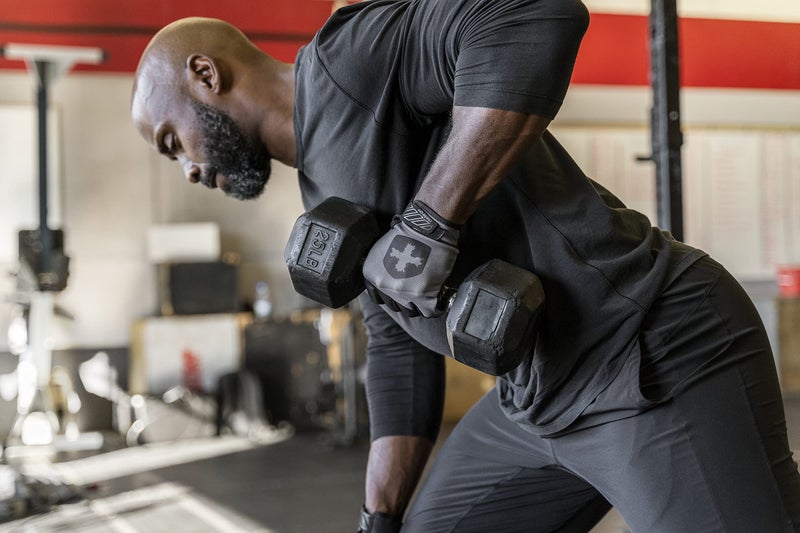 Harbinger Men's Shield Protect Weightlifting Gloves, Large, Black - Image 5