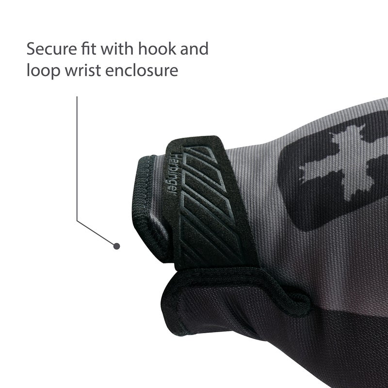 Harbinger Men's Shield Protect Weightlifting Gloves, Large, Black - Image 3