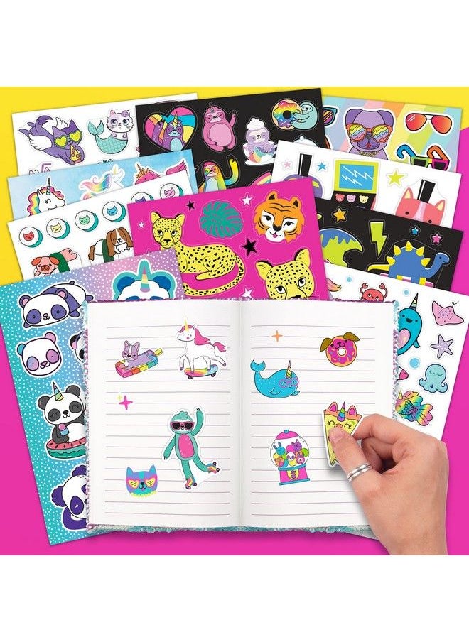 Fashion Angels - Cute Animal Stickers For Kids Animal Laptop Stickers For Scrapbooking Planner Design Gifts And Rewards 40Page Sticker Book For Kids Ages 6 And Up - Image 1
