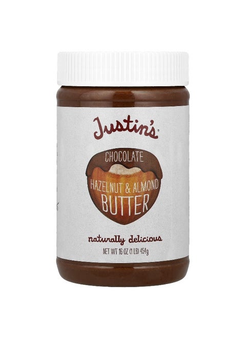Justin's Nut Butter, Chocolate Hazelnut & Almond Butter, 16 oz (454 g)
