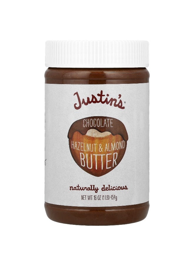 Justin's Nut Butter Justin's Nut Butter, Chocolate Hazelnut & Almond Butter, 16 oz (454 g)  - Image 1
