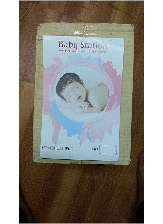 Baby Station - Knee Crawl Pad White And Yellow - Image 1