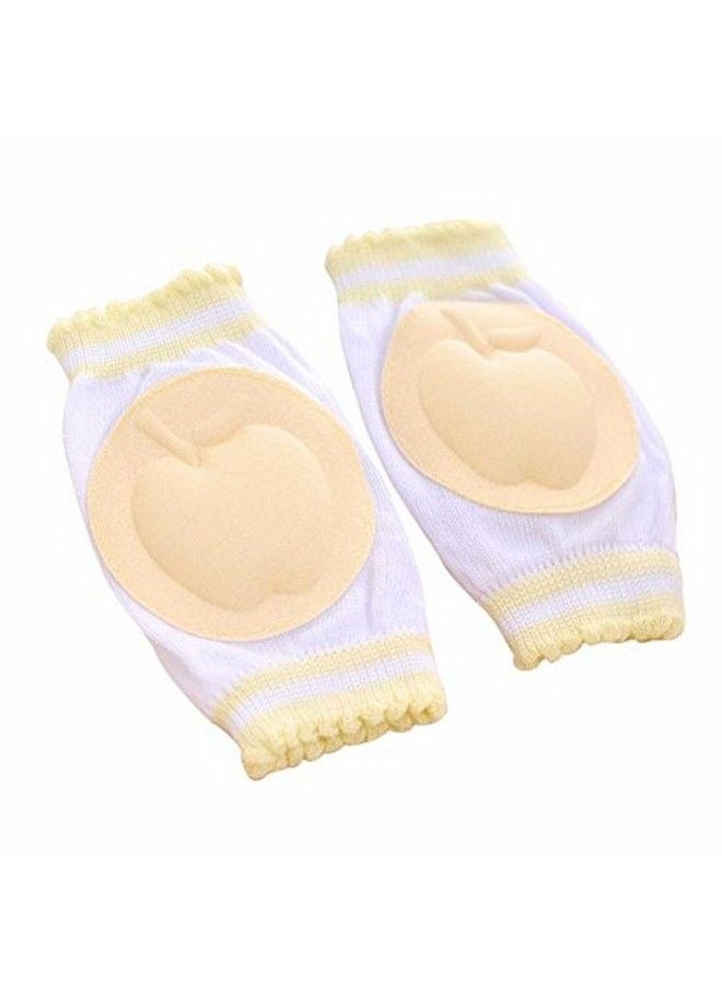 Baby Station - Knee Crawl Pad White And Yellow - Image 1
