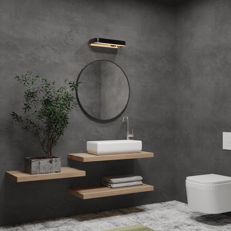 3yecao 48"Ã—354" 3D Extra Wide Thickness Large Size Dark Grey Black Concrete Wallpaper Peel and Stick Faux Industrial Textured Gray Concrete Cement Contact Paper for Office Bedroom Basement Gym Walls - Image 3