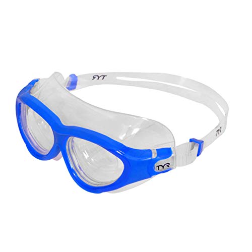 TYR Flex Frame Swim Mask Swim Goggles (Blue) - Image 1