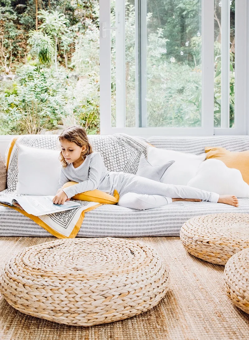 Malabar Baby Toddler and Big Kid Cotton Knit PJ Set (Erawan)