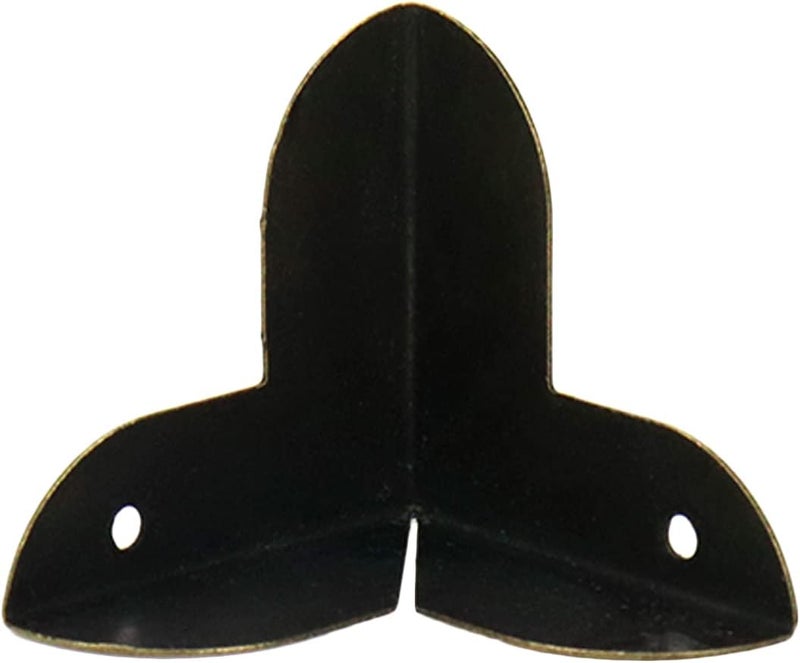 Mcredy Box Corner Protectors Metal Mcredy Decor Edge Guard for Box Table Cabinet with Screws 087 Length Corner Protector Bronze Pack of 60 - Image 4