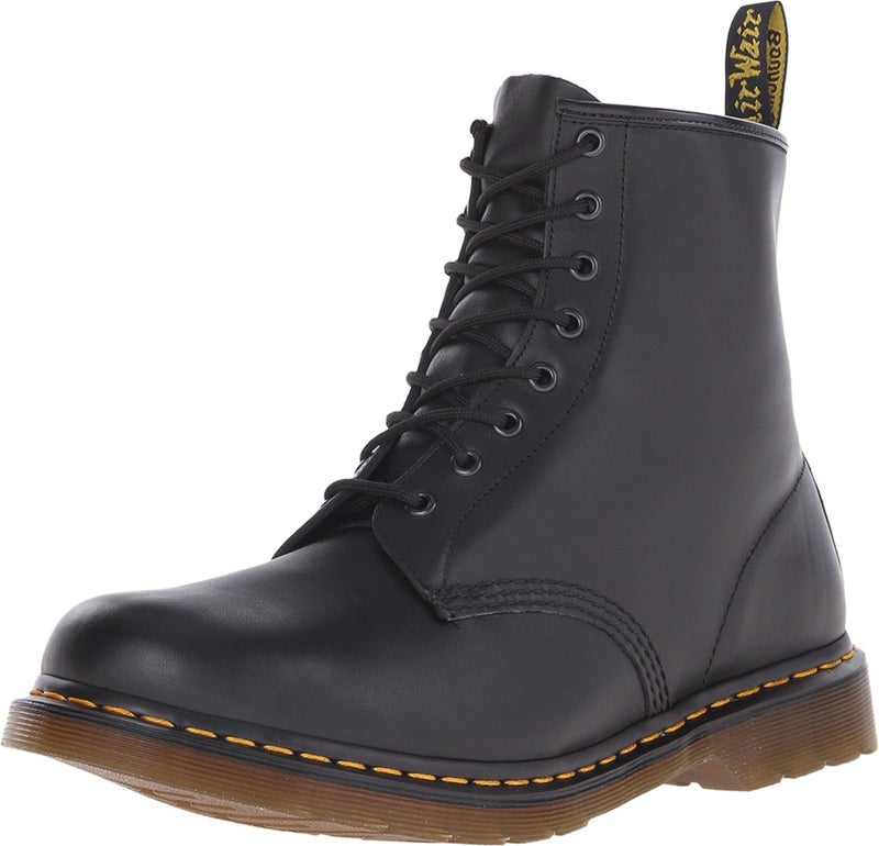 Dr Martens Dr. Martens, 1460 Nappa Leather 8-Eye Boot for Men and Women, Black, 14 US Women/13 US Men - Image 4