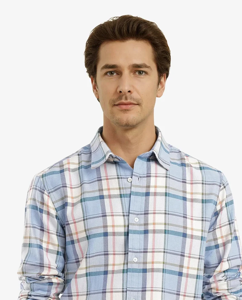 Rare Rabbit Men's Cotton Check Shirt