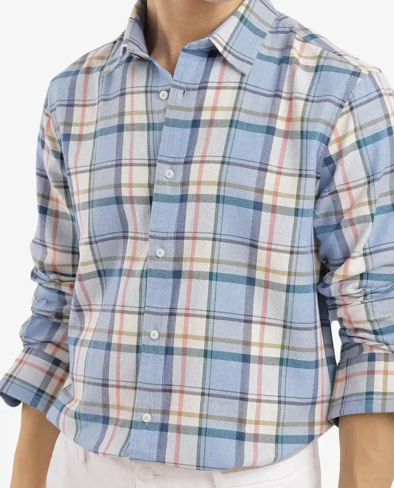 Rare Rabbit Men's Cotton Check Shirt