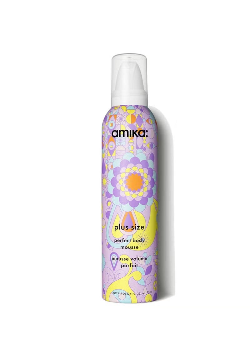 amika Plus Size Perfect Body Mousse 250ml - Image 1
