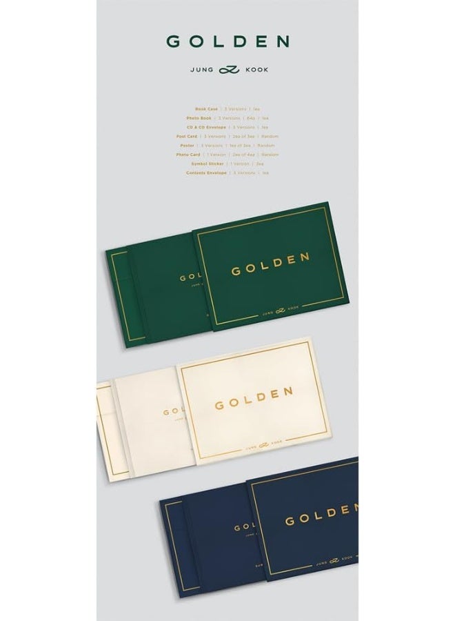 dreamus ألبوم Dreamus BTS JUNGKOOK GOLDEN الأول المنفرد (SOLID) - Image 2