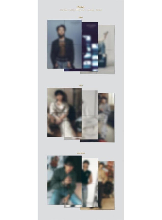 dreamus ألبوم Dreamus BTS JUNGKOOK GOLDEN الأول المنفرد (SOLID) - Image 5