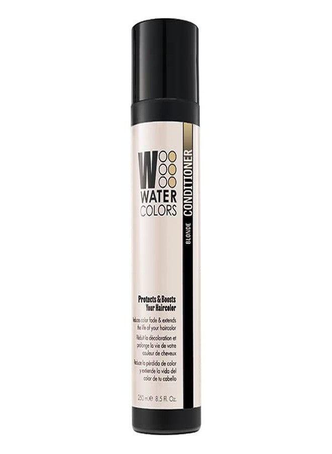 Watercolors Color Depositing Sulfate-Free Shampoo, Maintains & Enhances Haircolor, Water Colors Hair Dye Maintenance Wash (Conditioner-Blonde 8.5 Fl Oz) - Image 1