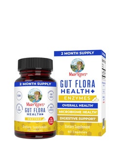 MaryRuth Organics Gut Flora Health+ 60 Capsules  - Image 1