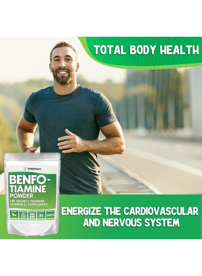 XPRS Nutra Benfotiamine (Thiamine) - Fat Soluble Happy Heart Thiamine - Enhanced Vitamin B1 Benfotiamine to Support Cognitive Health - Vegan Friendly Benfotamine (.5 Ounce) - Image 4