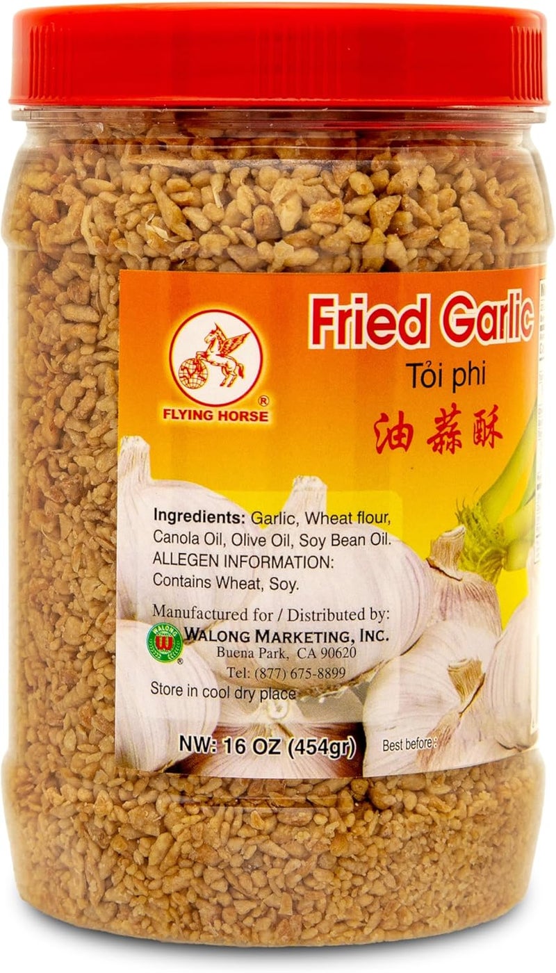 Flying Horse Crispy Fried Garlic - 16 Ounces - Image 3