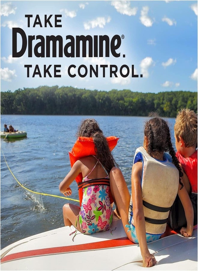 Dramamine Motion Sickness Relief for Kids, Grape Flavor,8 Count (Pack of 2) - Image 5