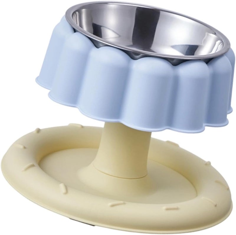 Detachable Elevated Cats Bowl Stainless Steel Materials Antislip Base for Neck Relief and Simple Maintenance Detachable Pet Bowl - Image 4