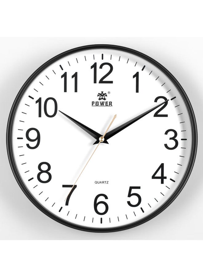 POWER Tyrant King Wall Clock Living Room Wall Clock Home Fashion Modern Decoration Simple Quartz Clock 14 Inches - Image 1
