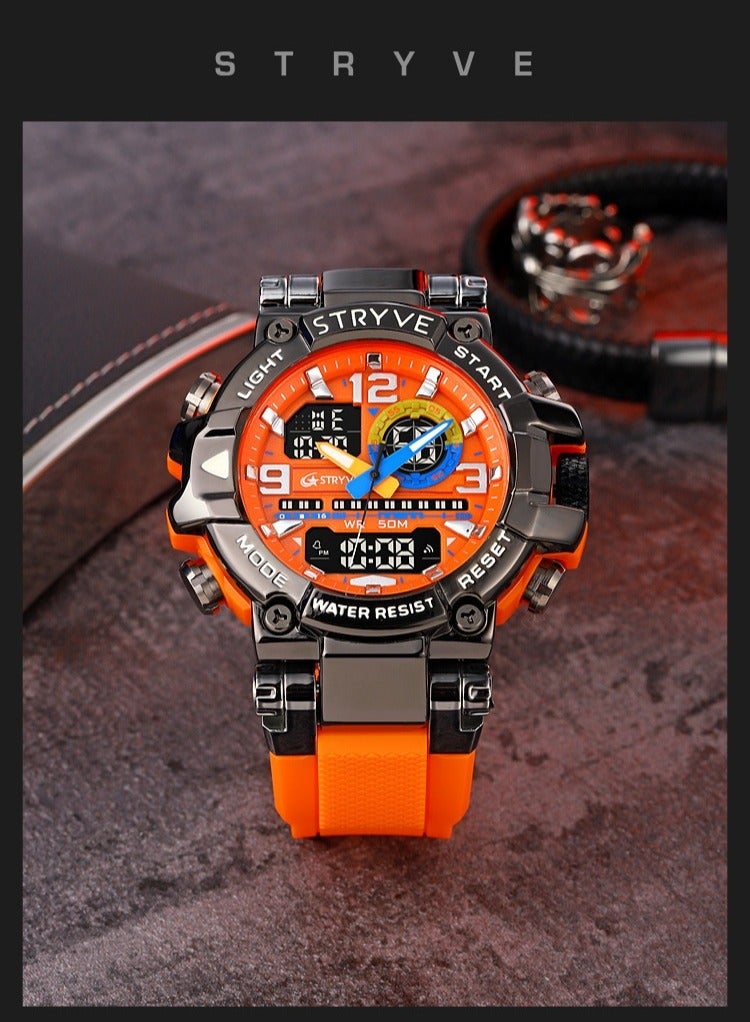 STRYVE New Sporty Colorful Luminous Digital Multifunctional Student Watch - Image 2