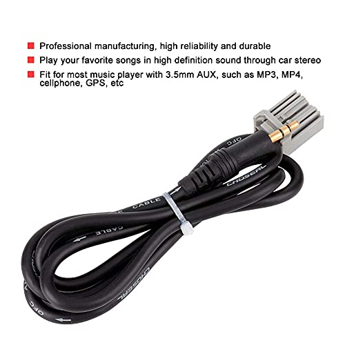 KIMISS Audio Cable, 3.5mm Audio Car GPS Cable AUX Adapter for 2006-2013 CRV Input Connector - Image 2