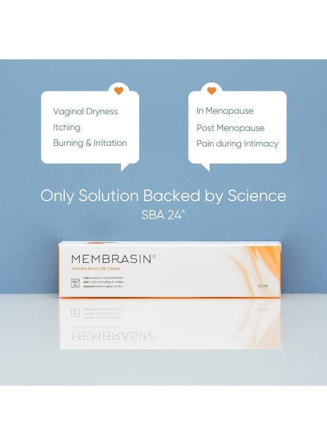 MEMBRASIN Topical moisturizering Cream for Feminine Dryness - Image 2