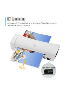 SL200 Laminator Machine Hot and Cold Laminating Machine Two Rollers A4 Size for Document Photo Picture Credit Card Home School Office Electronics Supplies - pzsku/Z656F7E6397A9EBA634BDZ/45/_/1693468350/d66b225d-9339-44cf-ada7-8b3a475ee0c8