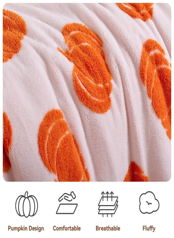 weigelia Burnt Orange Comforter Queen Size 3 Pieces Pumpkin Halloween Comforter Soft Velvet Lightweight Fall Bedding Set (1 Queen Comforter + 2 Pillowcases) - Image 2