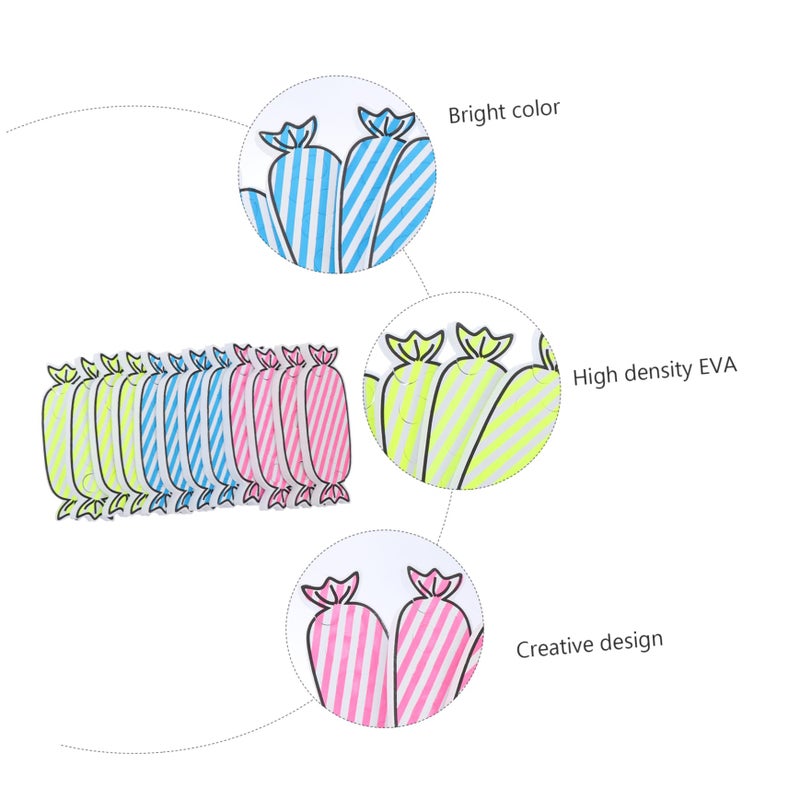 24 Pcs Candy Shape Pedicure Toe Separators And Corrector For Women - Image 4