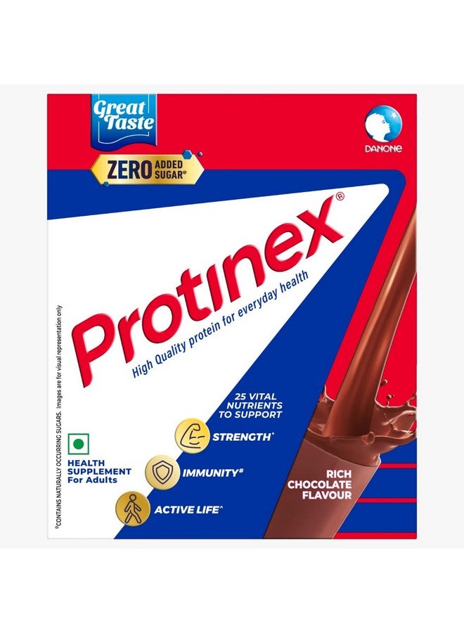 Protinex Protinex Health Supplement And Nutritional Protein Mix For Adults - (Rich Chocolate Flavor, 230 Gms, BIB) with 25 Vital Nutrients to Support Strength, Immunity & Active Life  - Image 1