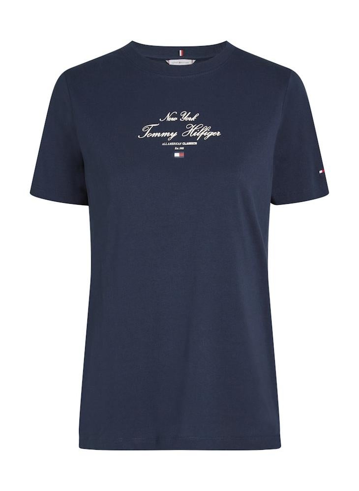 TOMMY HILFIGER Crew Neck Graphic T-Shirt  - Image 5