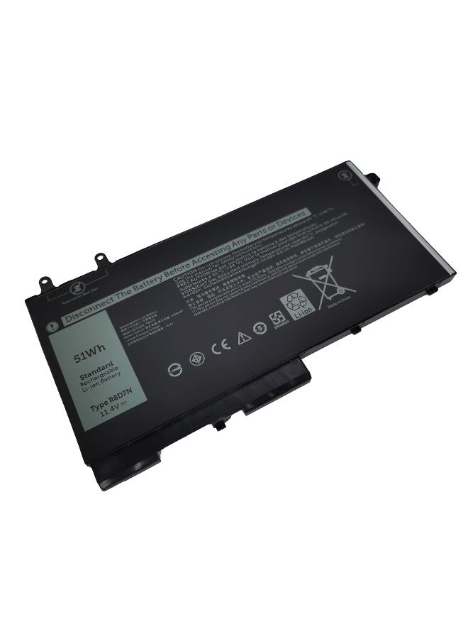 R8D7N Laptop Battery for Dell Latitude 5400 5410 5500 5510 5511 Precision 3540 M3540 3550 Inspiron 7590 7591 7791 2-in-1 Series 0R8D7N 1V1XF 4GVMP H82T6 RF7WM 9JRYT X77XY C5GV2 W8GMW 0W8GMW 11.4V 51Wh - Image 1