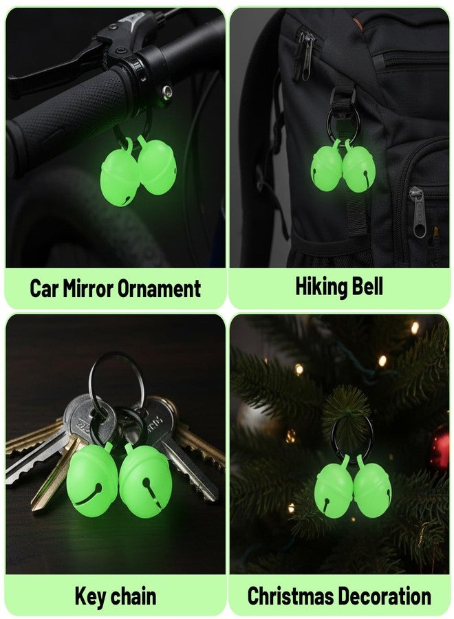 CZFSWT Dog Bell, Bell for Dog Collar, Glow in The Dark Cat Collar with Bell Suitable for Tracking Pets and Outdoor Activities At Night - Image 5