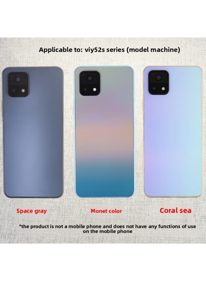BA Gang Mobile Phone Model Suitable For VIVOY70T Mobile Phone Model Y70SY52S Toy Bright Screen Glass Screen-Applicable Models:Y70S-[white]-black Screen [screen Shutdown Status]]  - Image 1
