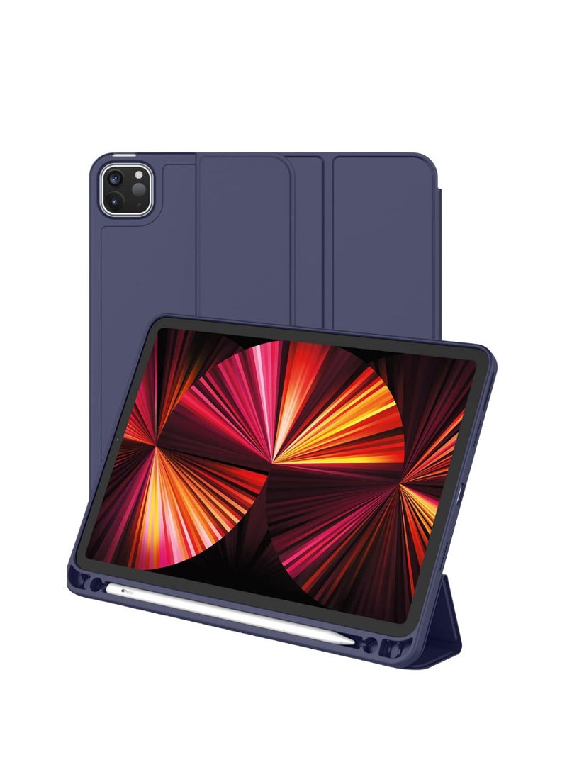 Blueberry Smart Case For iPad Pro 11 Inch Case 2022(4th Gen) with Pencil Holder - Image 1
