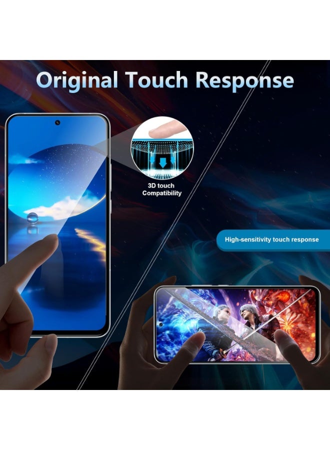 واقي شاشة لهاتف OPPO Reno 14 5G واقي شاشة من الزجاج المقوى بصلابة 9H مقاوم للخدش وبصمات الأصابع لهاتف OPPO Reno 14 5G - Image 4