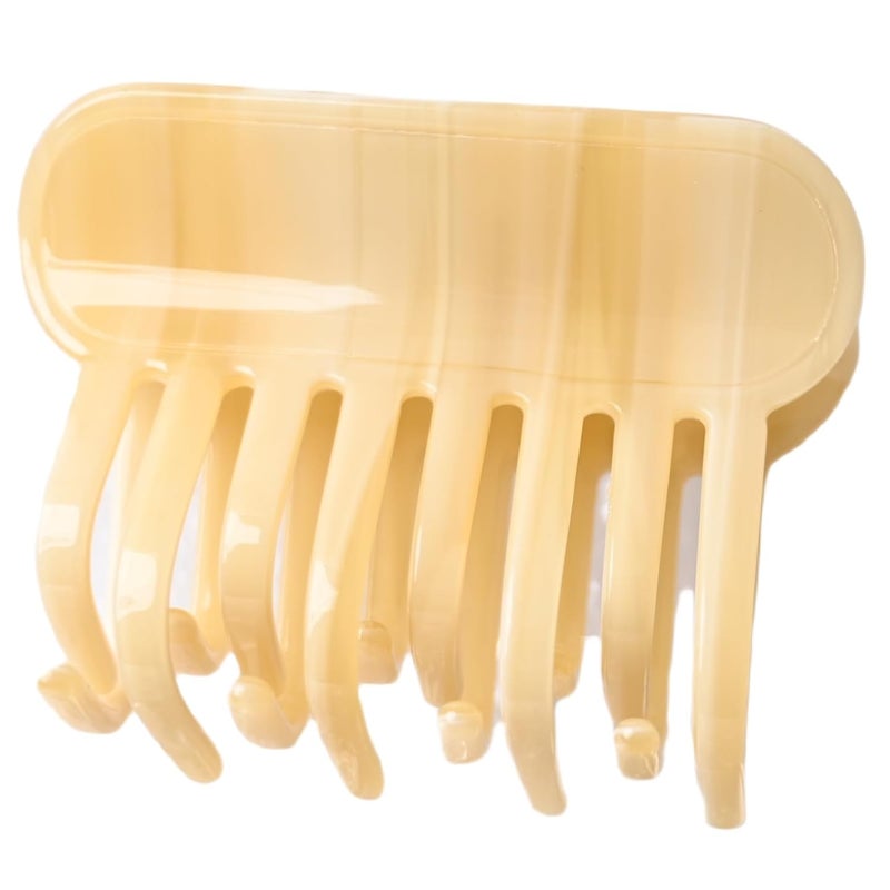 Prettyou Hair crab Medium Claw clips For Women Acetate Headwear  Marble beige