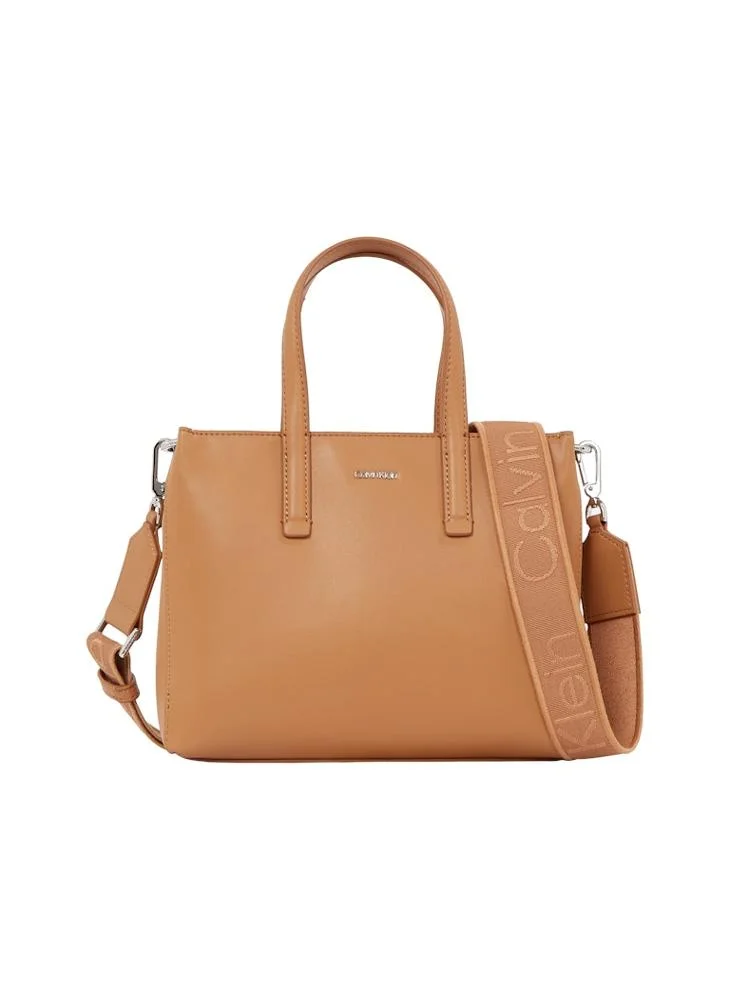 CALVIN KLEIN Quilted Top Handle Tote