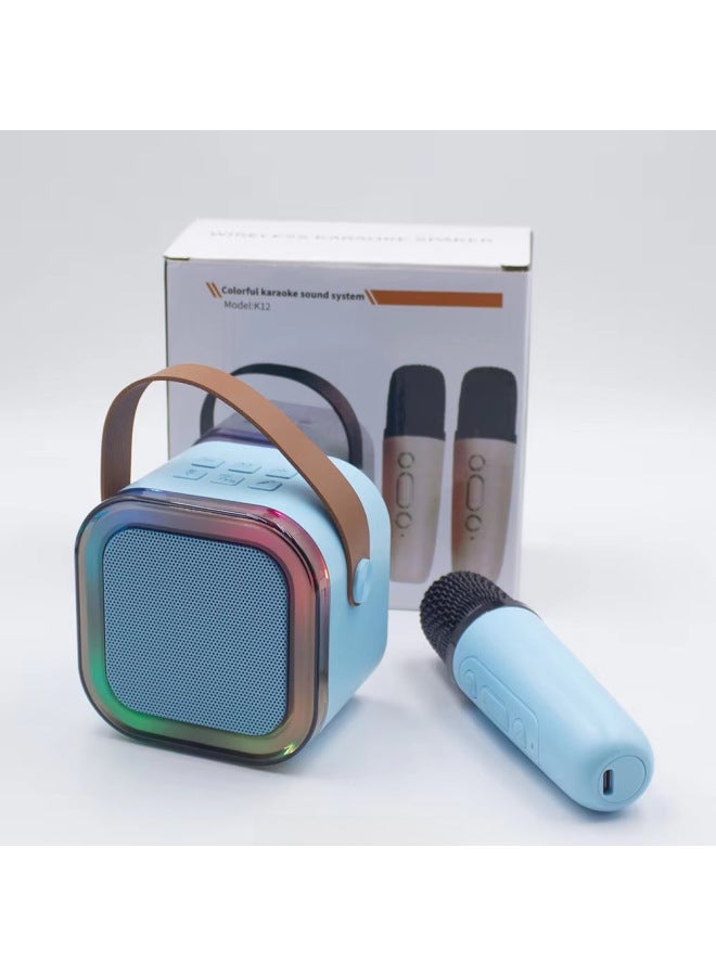 Neutral K12 Bluetooth Speaker Microphone All-in-one Outdoor Live Home K Song With Mike Bluetooth Audio - Image 3