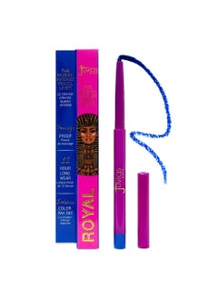Juvia's Place Juvia's Place Nubian Pencil Liner - Mechanical Pencil Liner, Long-lasting Pencil Liner Makeup, Blendable Makeup Pencil, Non-sticky Light & Non-sticky Liner Pencil, Compact Liner Makeup (Royal) 