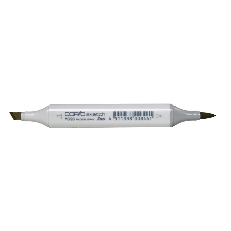 Copic Markers YG93-Sketch, Grayish Yellow - Image 2