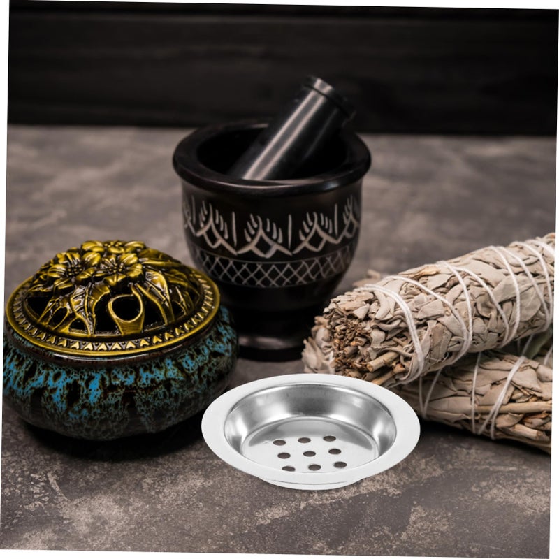 Charcoal Incense Burner Accessories Metal Sieve Home Fragrance Rituals Outdoor Camping - Image 5