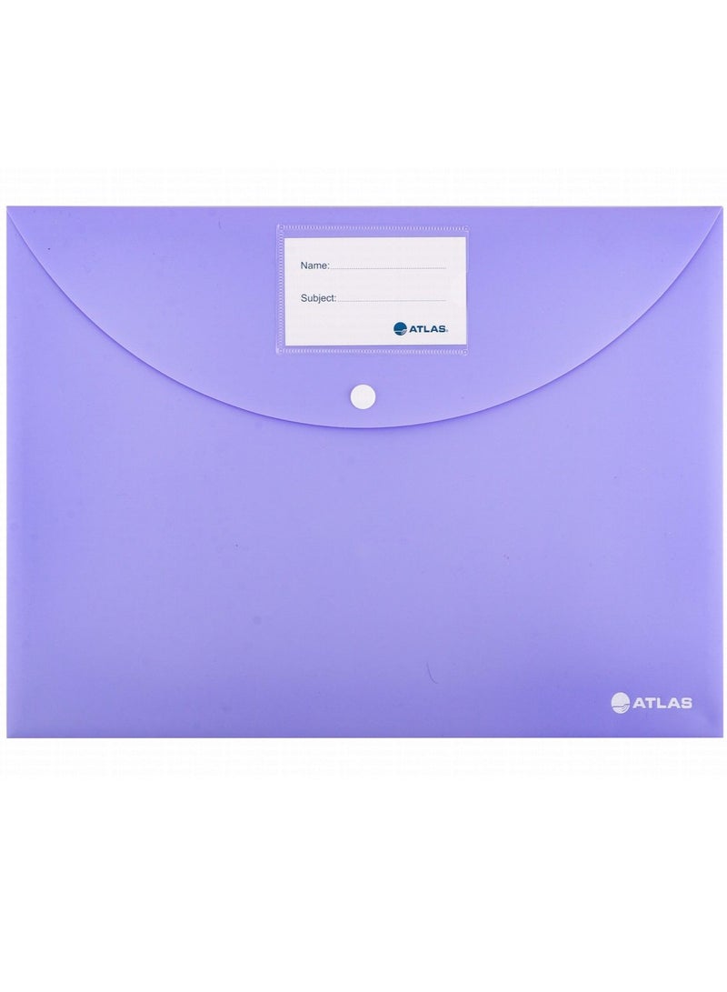 ATLAS 6-Piece Document Bag Purple Colour  - Image 2