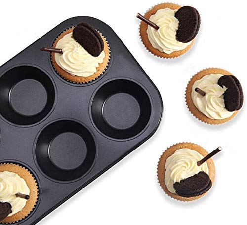 Perfect Pricee Metal 6 Slot Muffin Tray (Muffin Tray with Paper Liner) - Image 4