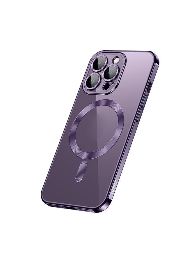 Case For iPhone 14 Pro Plating TPU Shockproof Phone Soft Case