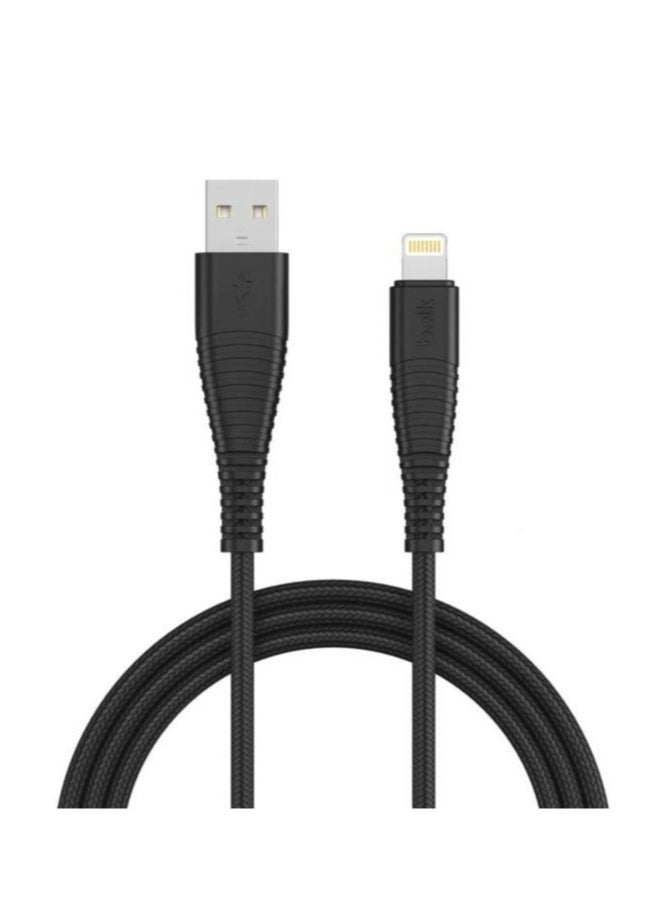 Belk Belkin 1.2m 12W Cut Resistant Fabric USB iPhone Charging Cable  - Image 2