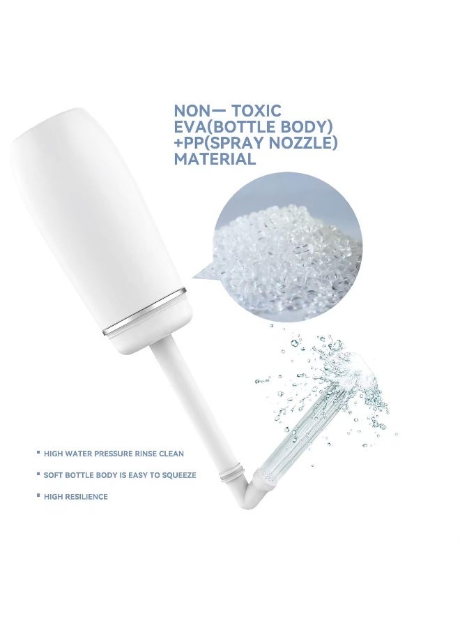 JUNARIS Large Travel Shattaf Portable Bidet Bottle Handheld Travel Shattaf Toilet Shataf Hand Spray Set Leak-Proof, Travel-Friendly Shattaf - Image 4