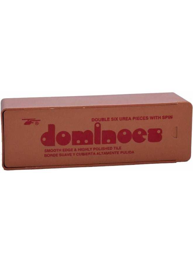 Other Double Six Professional (domna) Domino Tiles Dominoes Game Set With Wooden Case 28 Pieces - Image 1
